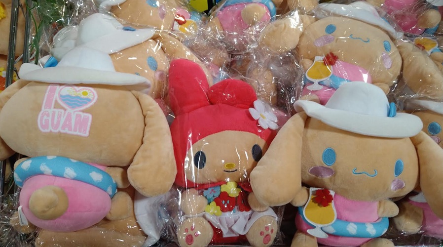 日焼けサンリオぬいぐるみ