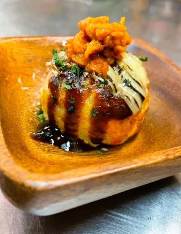 タコ焼きとドニーディナンシェ