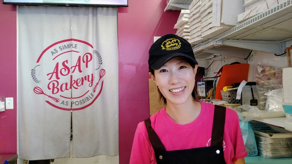 ASAP Bakeryの日本人スタッフ