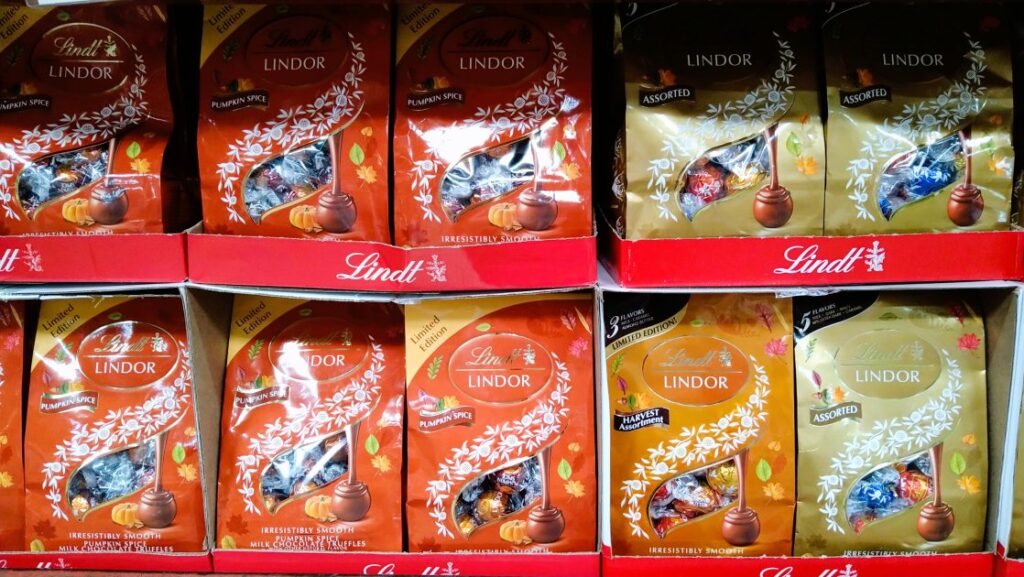 リンツの「リンドール」チョコレート