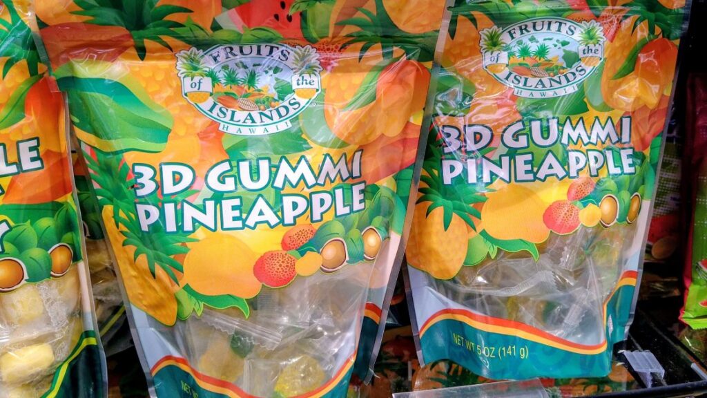 3Dグミパイナップル