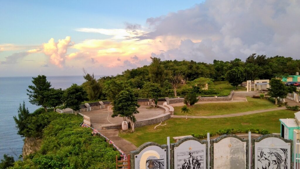 展望台右手の景色