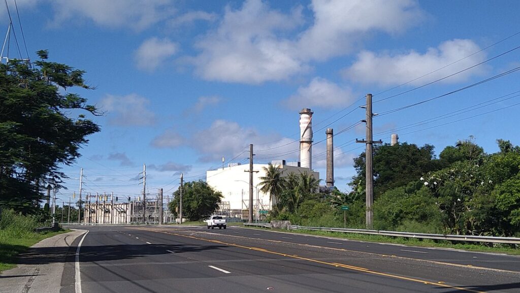 ピティの火力発電所