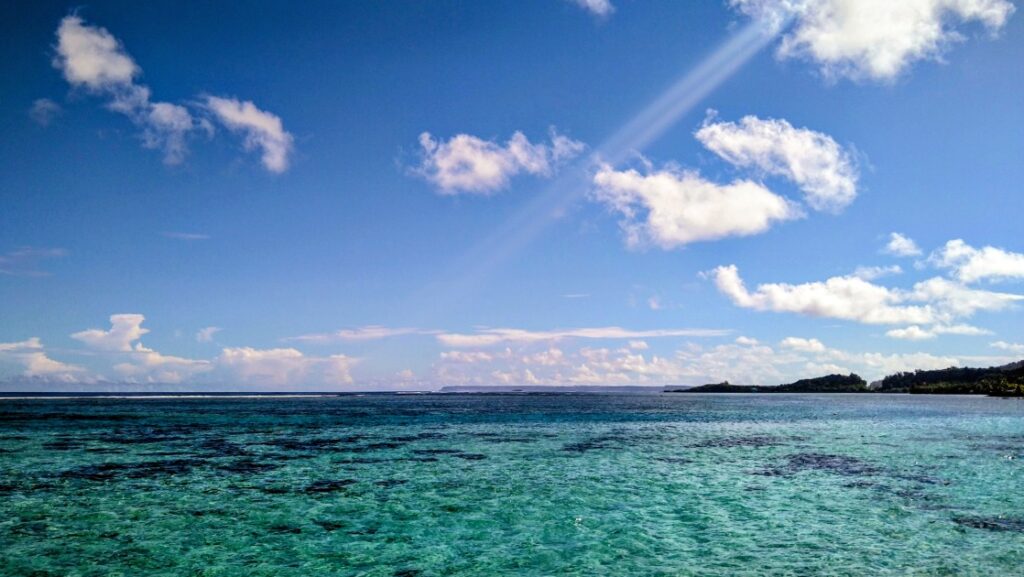 美しい海の景色