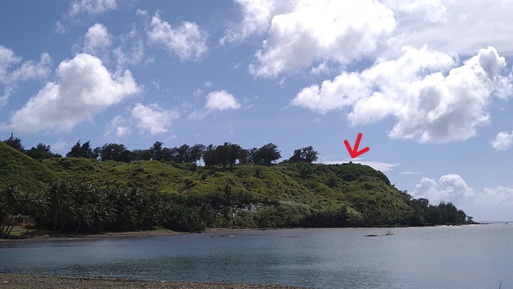 ウマタック湾から見たソレダッド砦